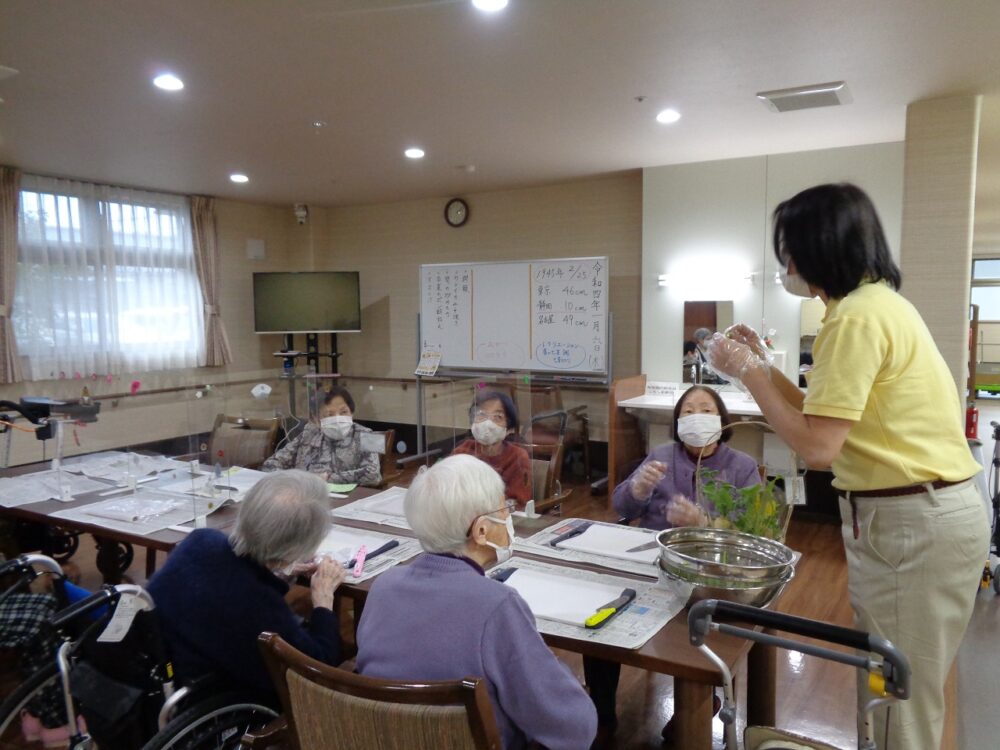 静岡市葵区有料老人ホーム_新年のお食事イベント