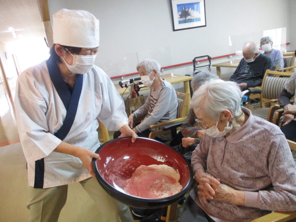 静岡市葵区老人ホーム_季節の変わり蕎麦