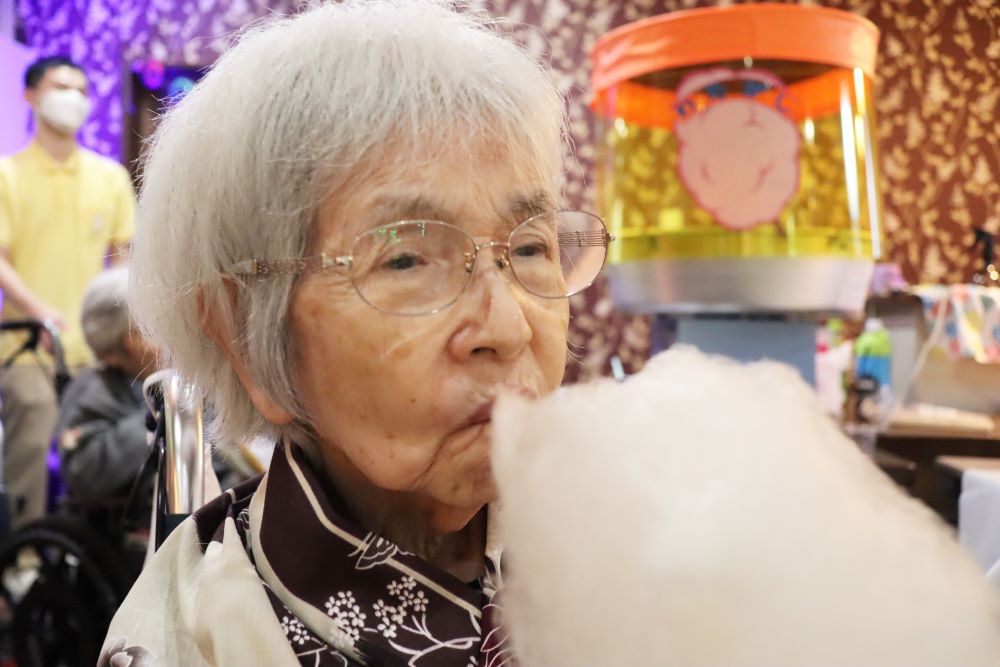 静岡市葵区老人ホーム_秋祭り