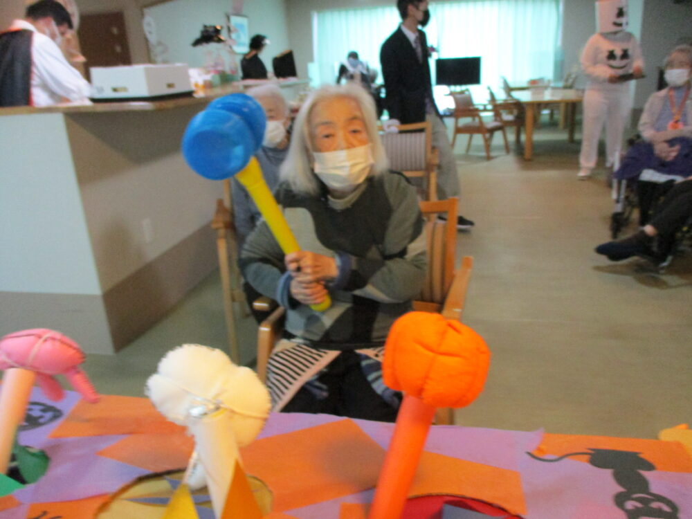 静岡市葵区老人ホーム_ハロウィンパーティ