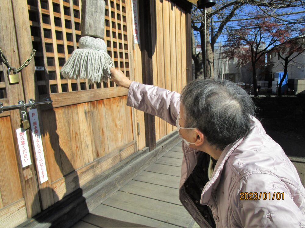 静岡市清水区老人ホーム_初詣