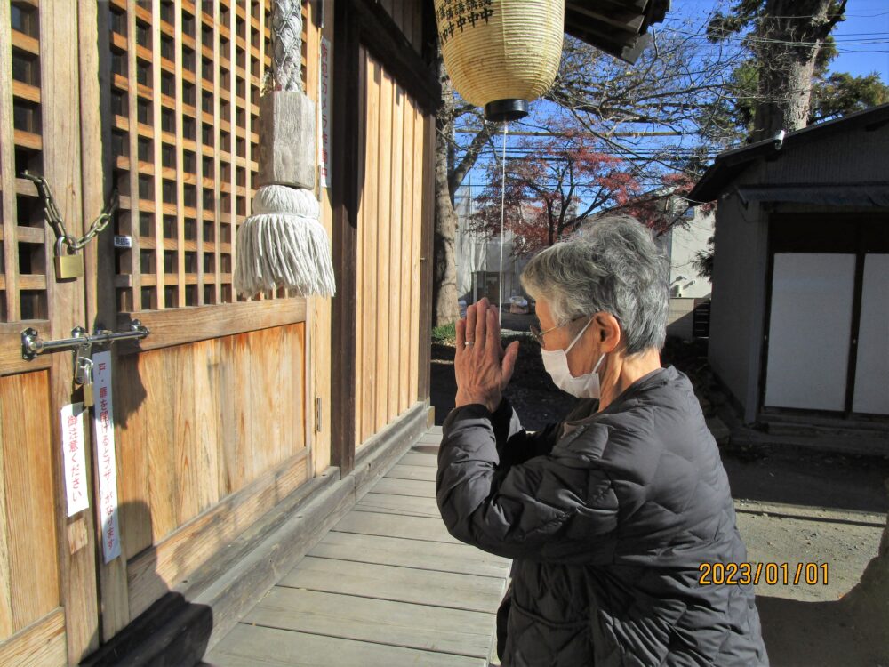 静岡市清水区老人ホーム_初詣