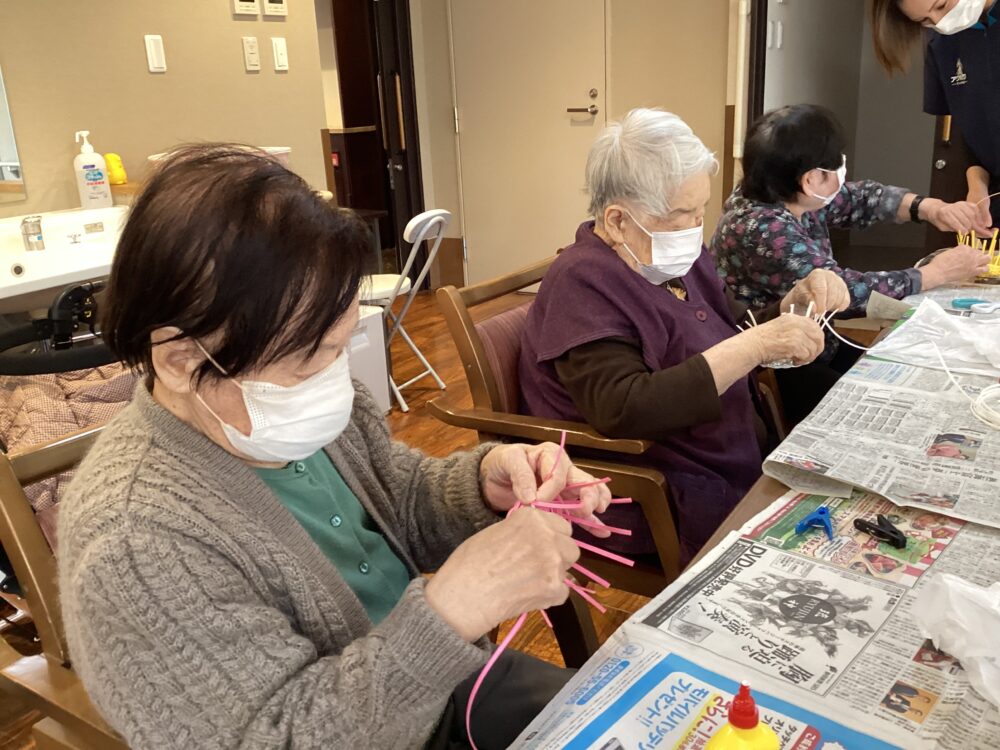 静岡市清水区老人ホーム_クラフトバンド