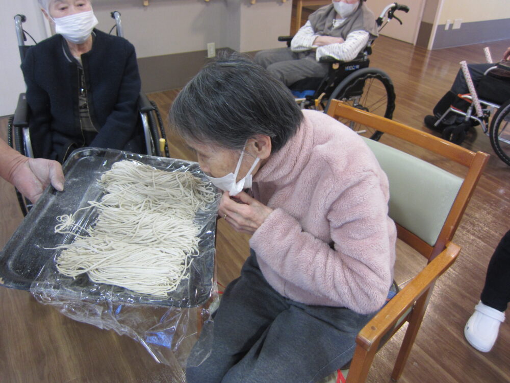 静岡市葵区有料老人ホーム_梅切り蕎麦