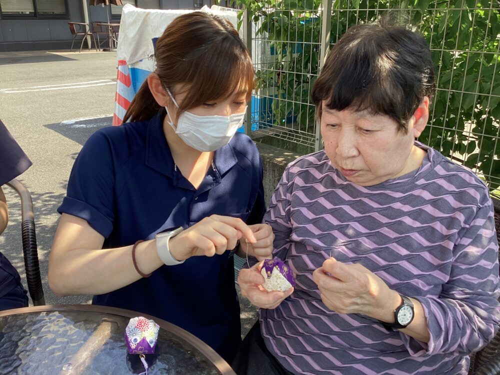 静岡市清水区老人ホーム_手芸クラブ