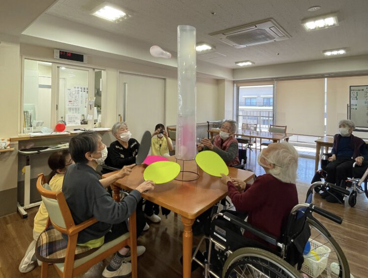 静岡市葵区有料老人ホーム_楽しく機能訓練レクリエーション