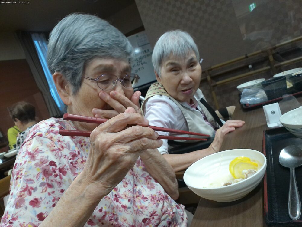 駿東郡長泉町老人ホーム_7月の行事食