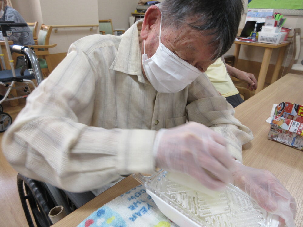 浜松市老人ホーム_夏野菜のおろし蕎麦