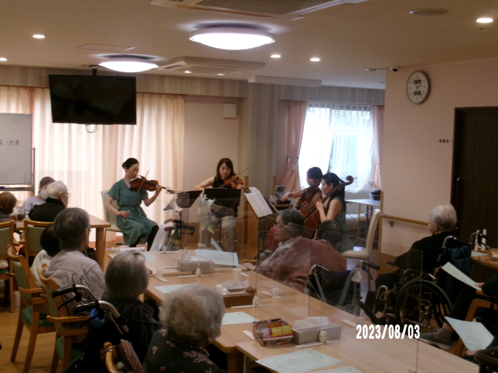 静岡市清水区老人ホーム_心のコンサート富士山静岡交響楽団