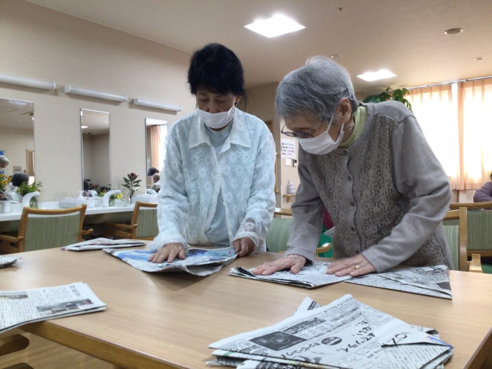 浜松市老人ホーム_併設のデイサービスで行う作業療法