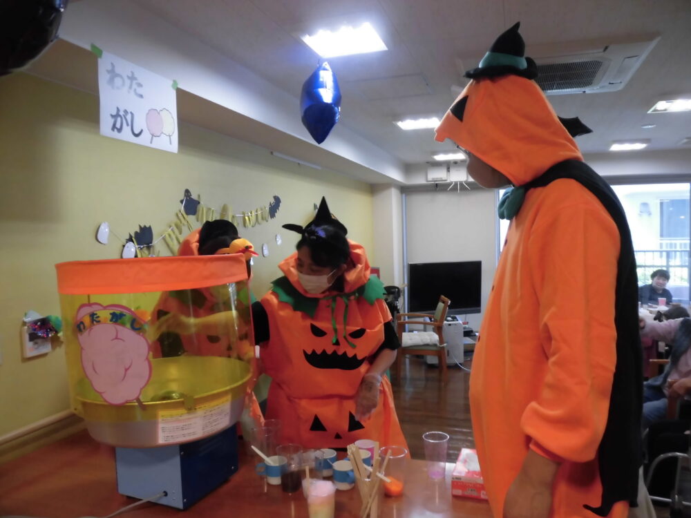 静岡市葵区有料老人ホーム_ハロウィン秋祭り