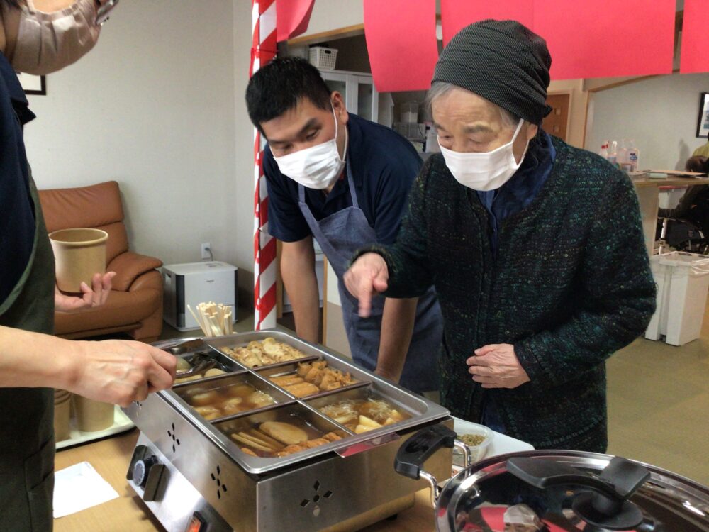 静岡市葵区老人ホーム_おでん屋台