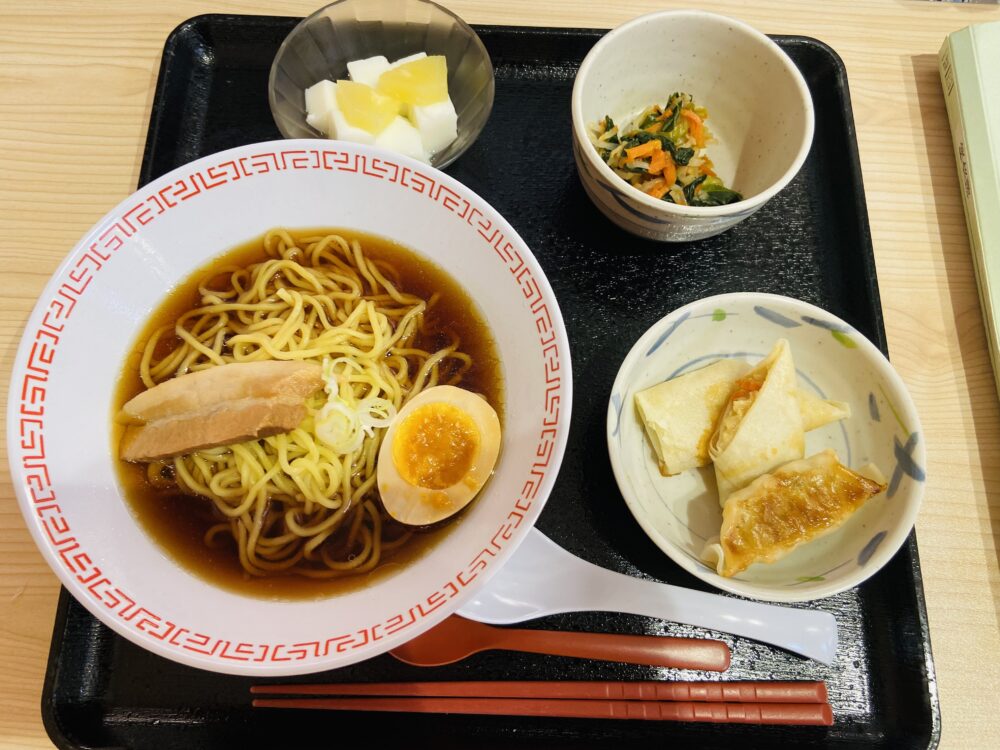 静岡市清水区老人ホーム_醤油ラーメン