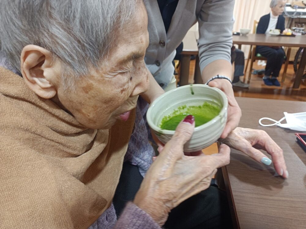 駿東郡長泉町老人ホーム_3月本格お茶会