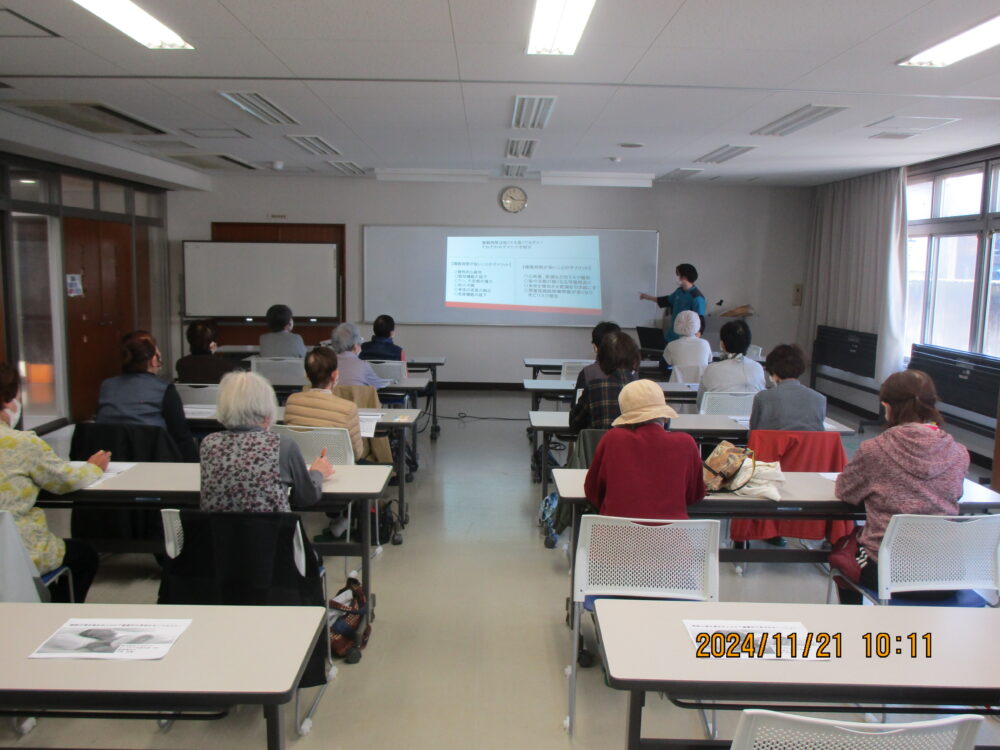 静岡市清水区老人ホーム_戸塚理学療法士による健康寿命i教室n清水北部交流センター