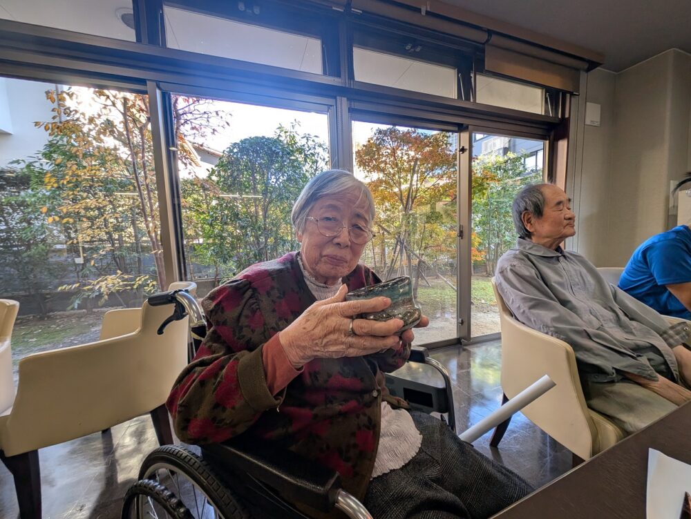 静岡市葵区有料老人ホーム_抹茶を愉しむ会