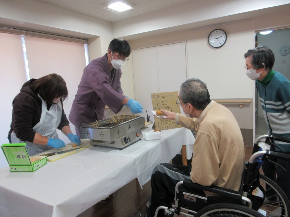 静岡市葵区有料老人ホーム_五感イベントおでん