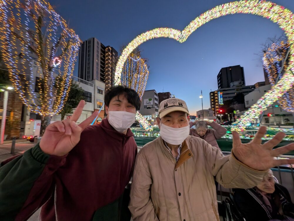 静岡市葵区有料老人ホーム_イルミネーションドライブ