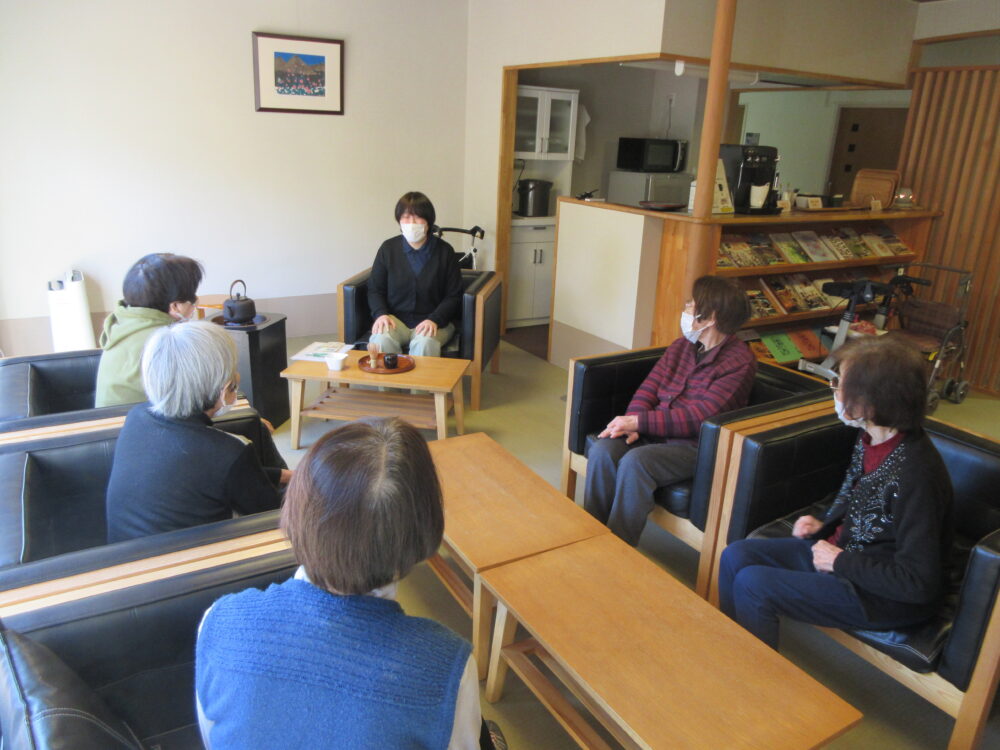 静岡市葵区老人ホーム_１月お茶会初釜