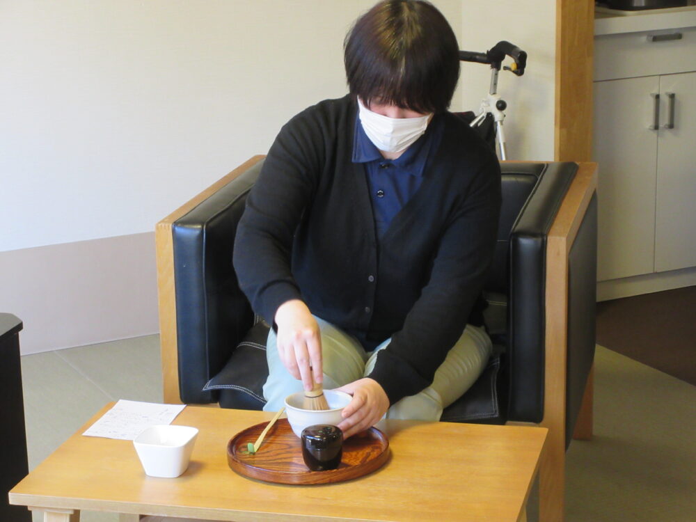 静岡市葵区老人ホーム_１月お茶会初釜