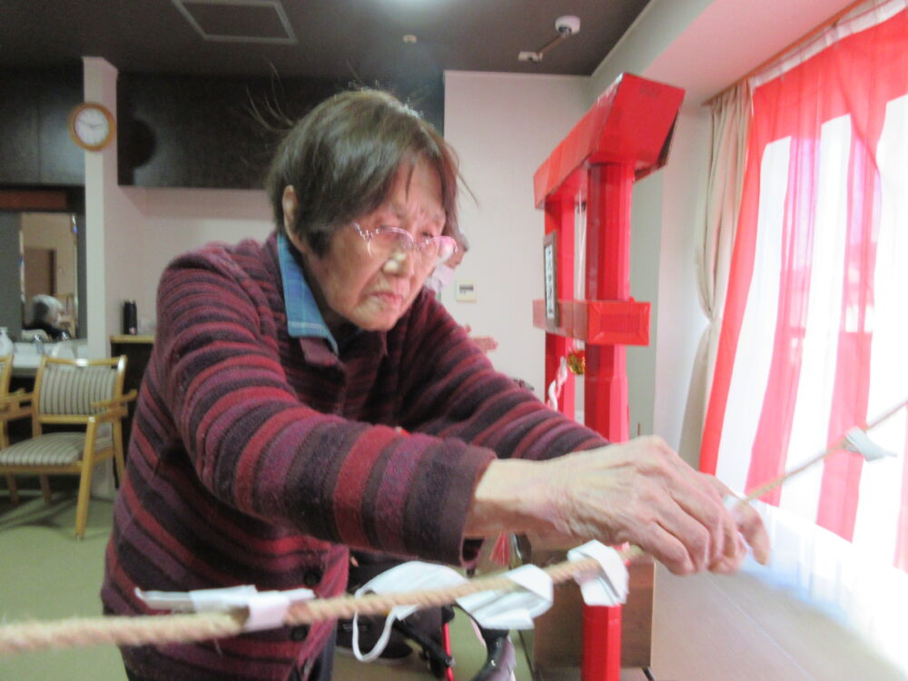 静岡市葵区老人ホーム_初詣千代田神社2025