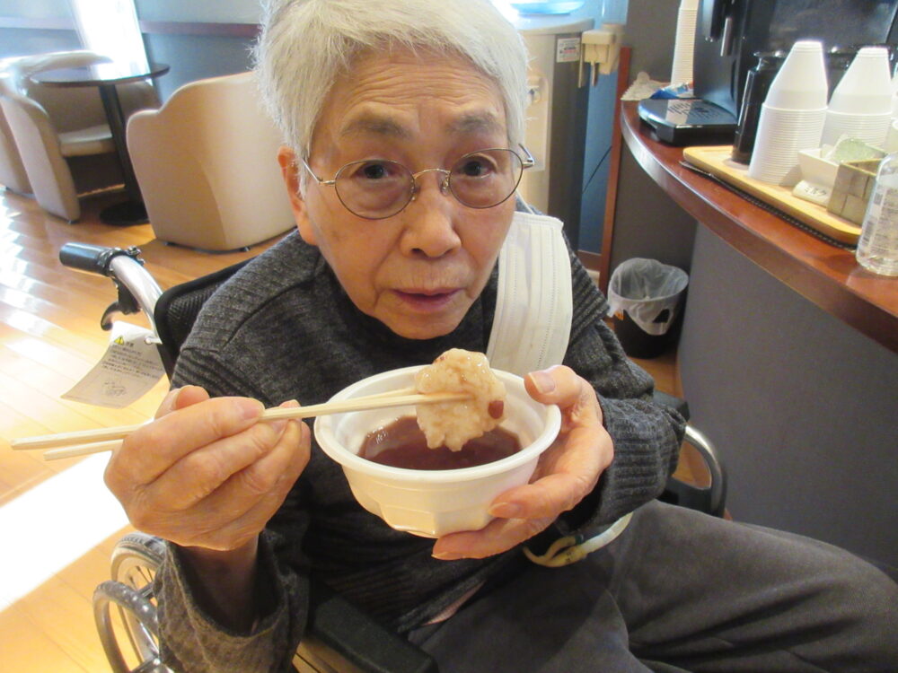 静岡市葵区有料老人ホーム_五感イベント第二弾餅つき