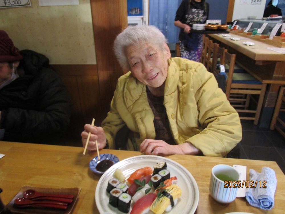 静岡市清水区老人ホーム_食べ歩きツアー吉野寿司