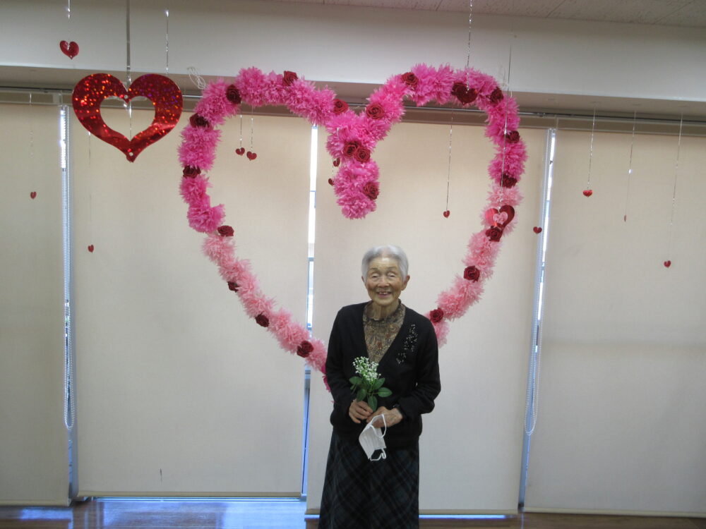 静岡市葵区有料老人ホーム_バレンタインデー