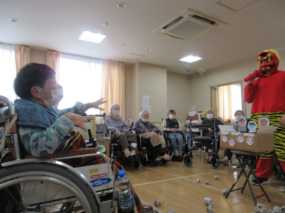 浜松市老人ホーム_2025節分