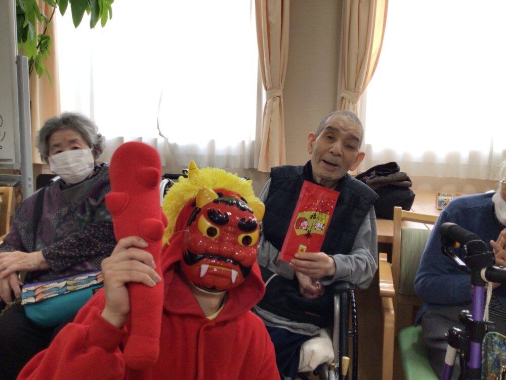 浜松市老人ホーム_2025節分