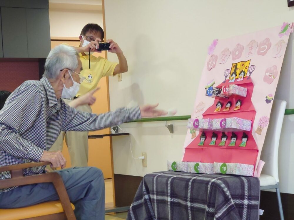 静岡市駿河区有料老人ホーム_雛祭りイベント