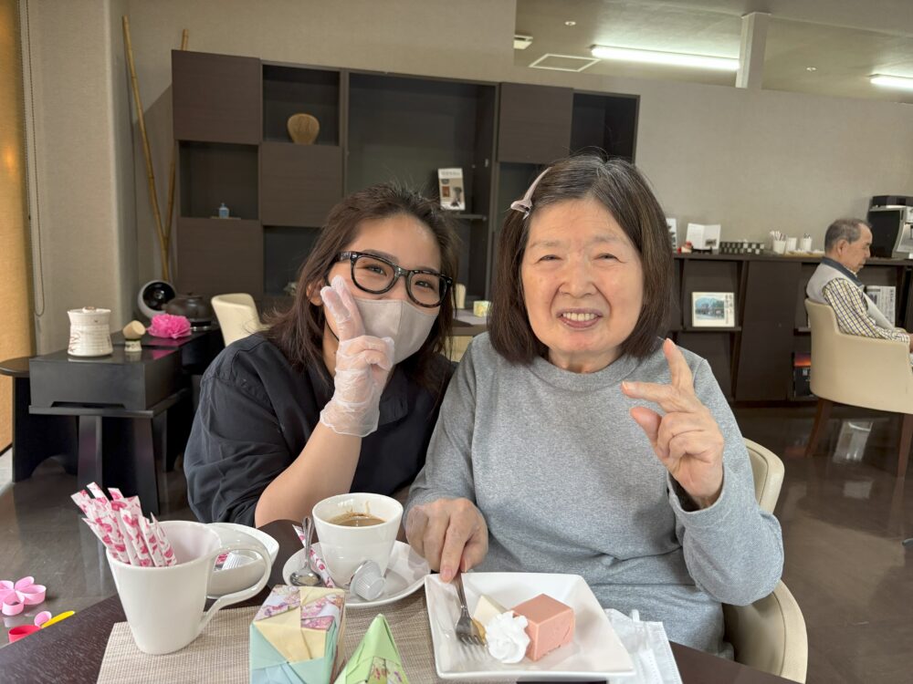 静岡市葵区有料老人ホーム_春カフェ
