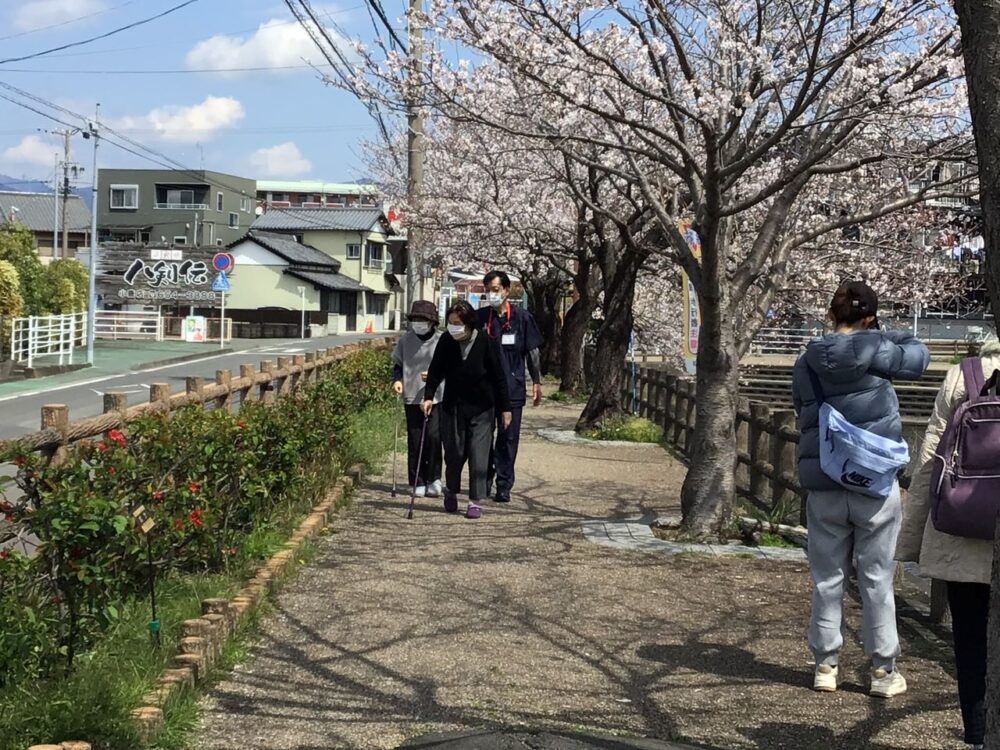 静岡市駿河区有料老人ホーム_お花見