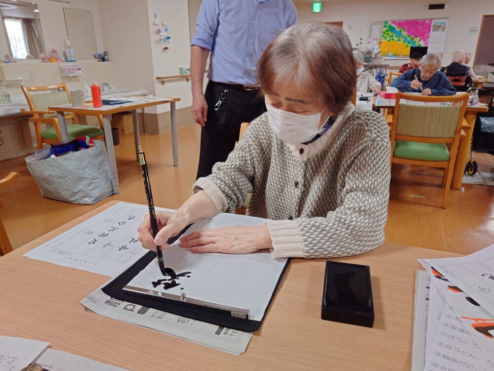 藤枝市老人ホーム_4月のレクリエーション