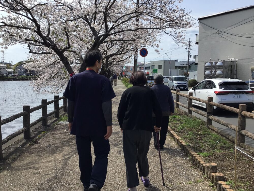 静岡市駿河区有料老人ホーム_お花見