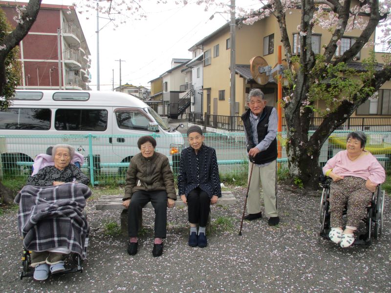 静岡市葵区老人ホーム_千代田の桜とお花見ドライブ