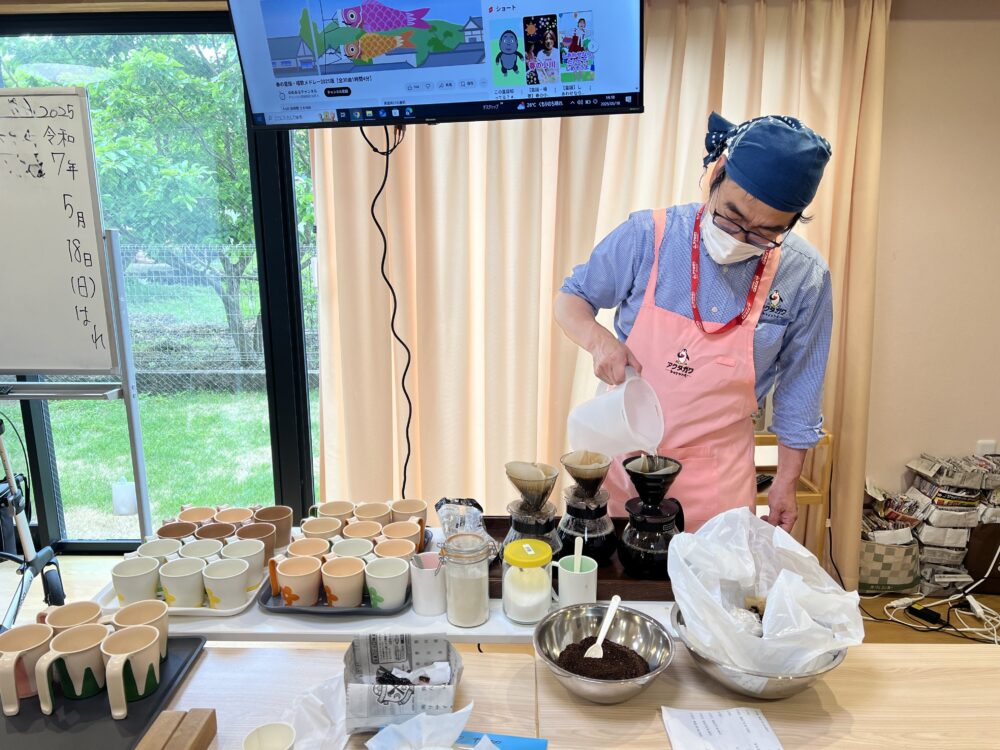 静岡市清水区老人ホーム_喫茶信開店