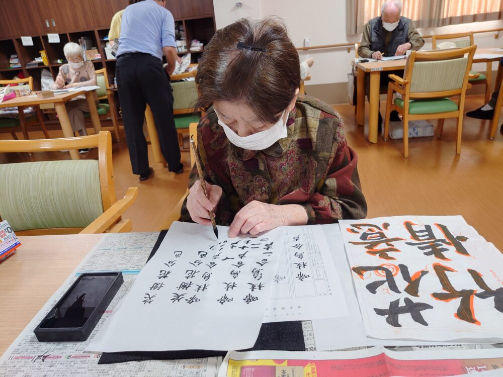 藤枝市老人ホーム_4月のレクリエーション