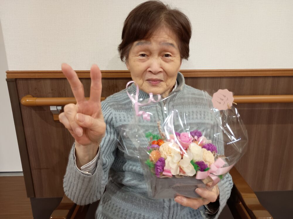 藤枝市老人ホーム_5月母の日イベント