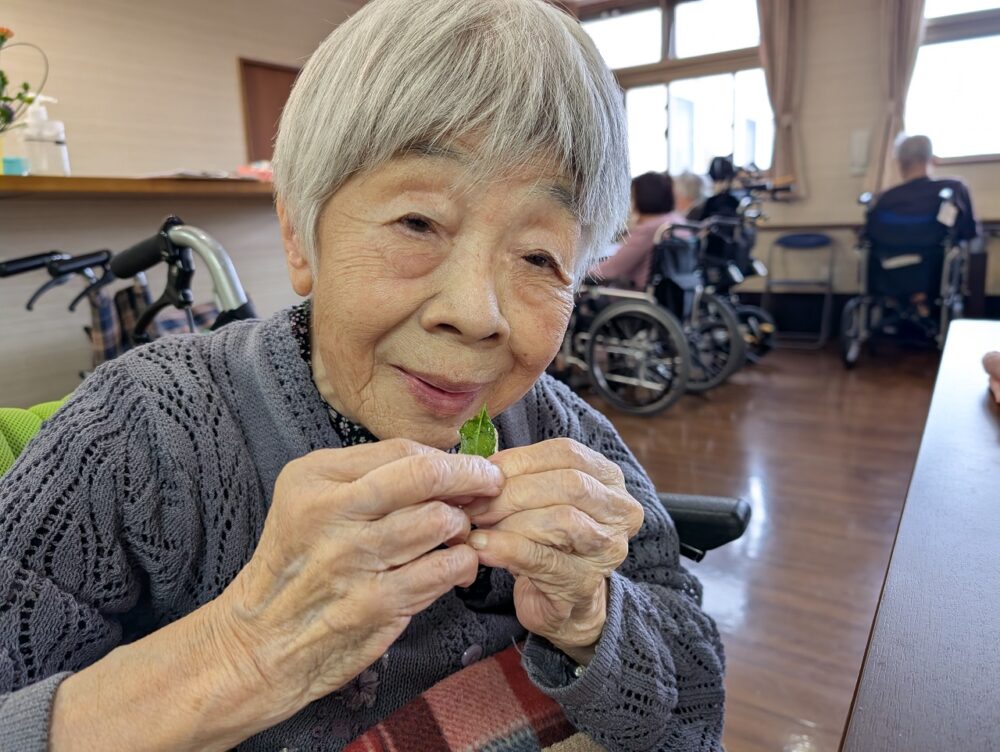 静岡市葵区有料老人ホーム_新茶のてんぷら