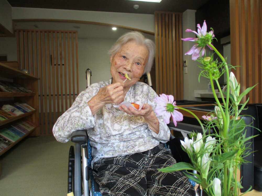静岡市葵区老人ホーム_9月お茶会