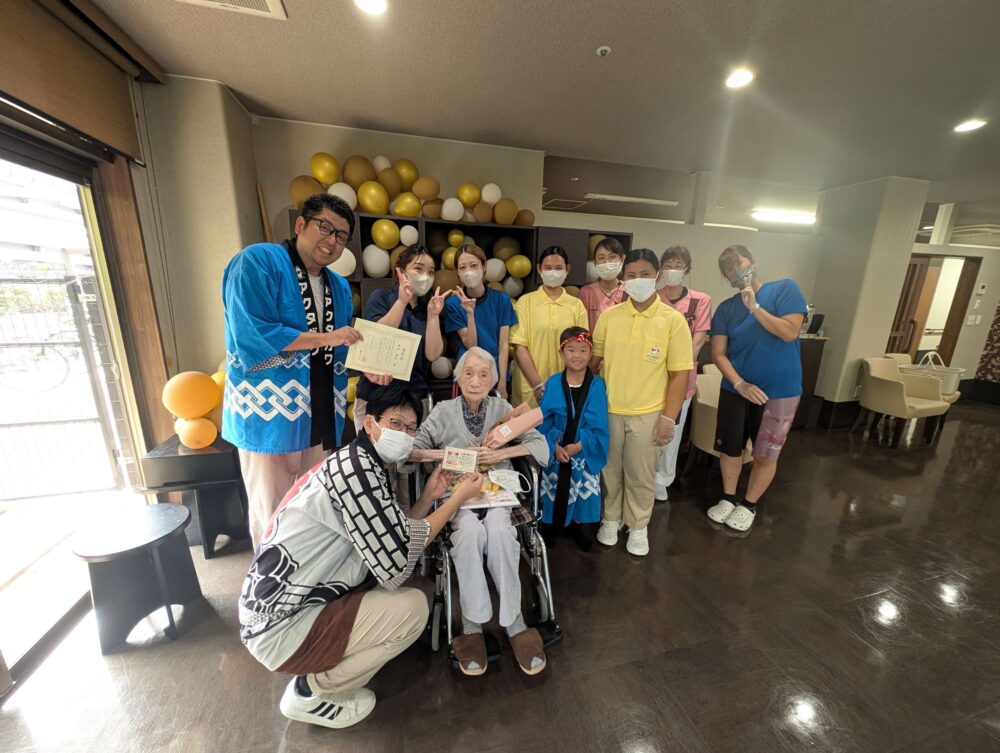 静岡市葵区老人ホーム_秋の敬老会