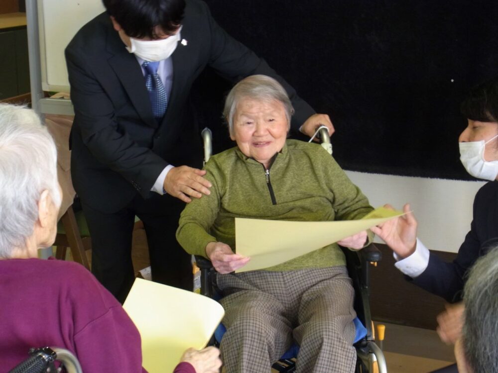 静岡市駿河区有料老人ホーム_敬老会