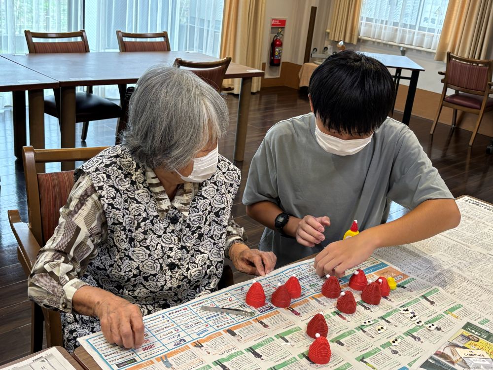 静岡市清水区老人ホーム_クラフトバンドクラブ