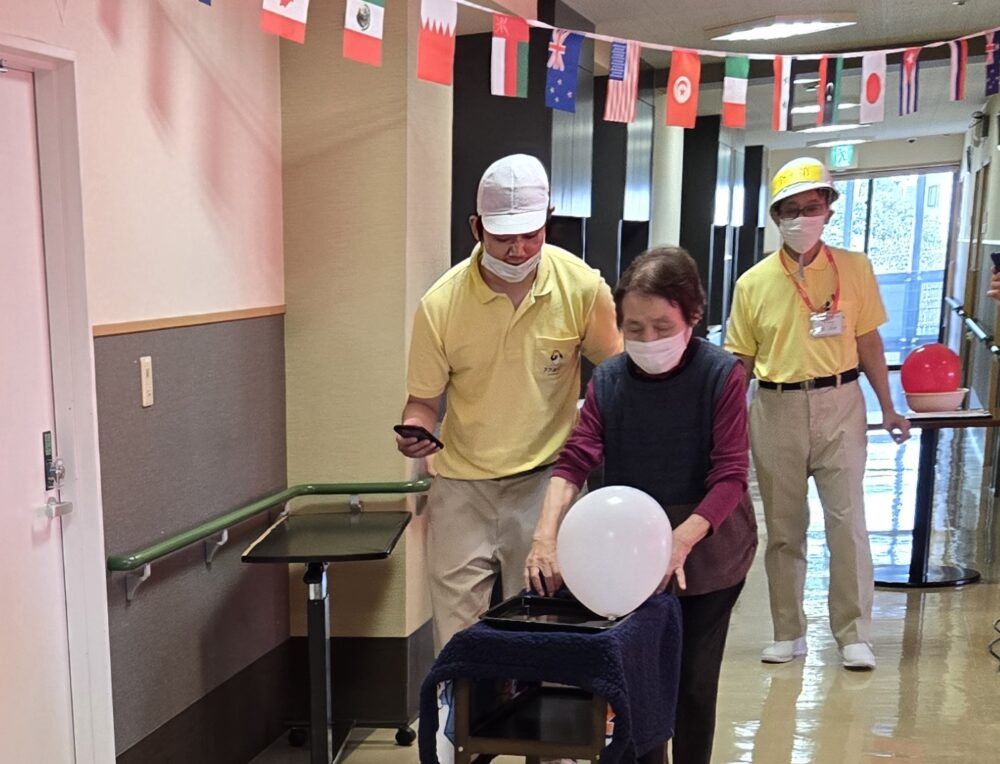 静岡市駿河区有料老人ホーム_秋の運動会