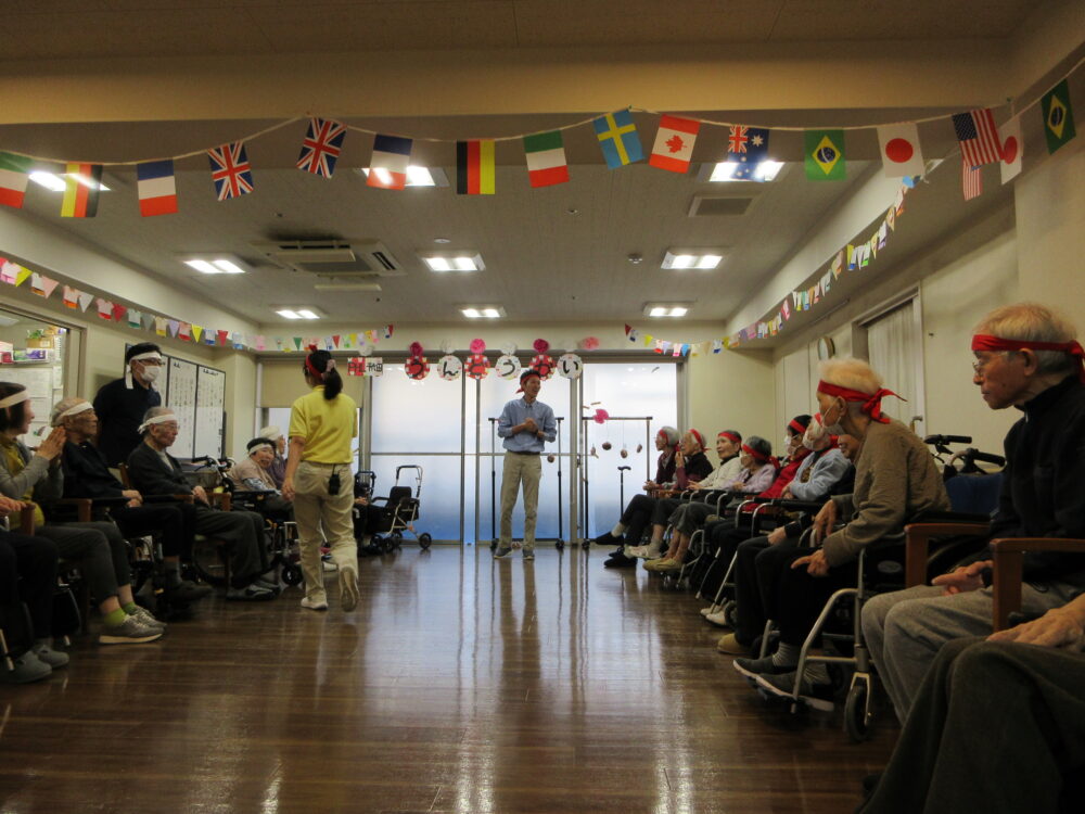 静岡市葵区有料老人ホーム_秋の大運動会