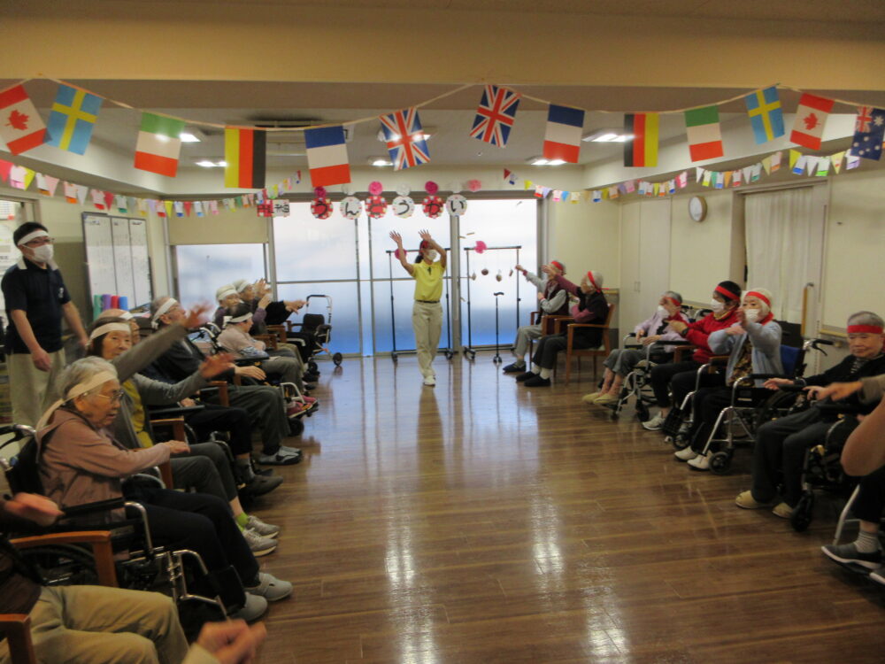 静岡市葵区有料老人ホーム_秋の大運動会