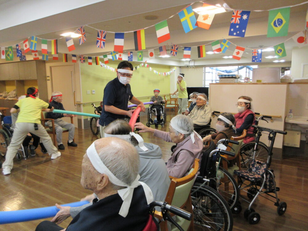 静岡市葵区有料老人ホーム_秋の大運動会