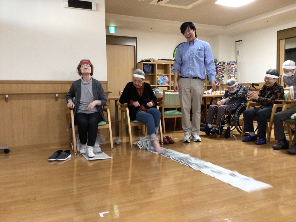 藤枝市老人ホーム_10月運動会