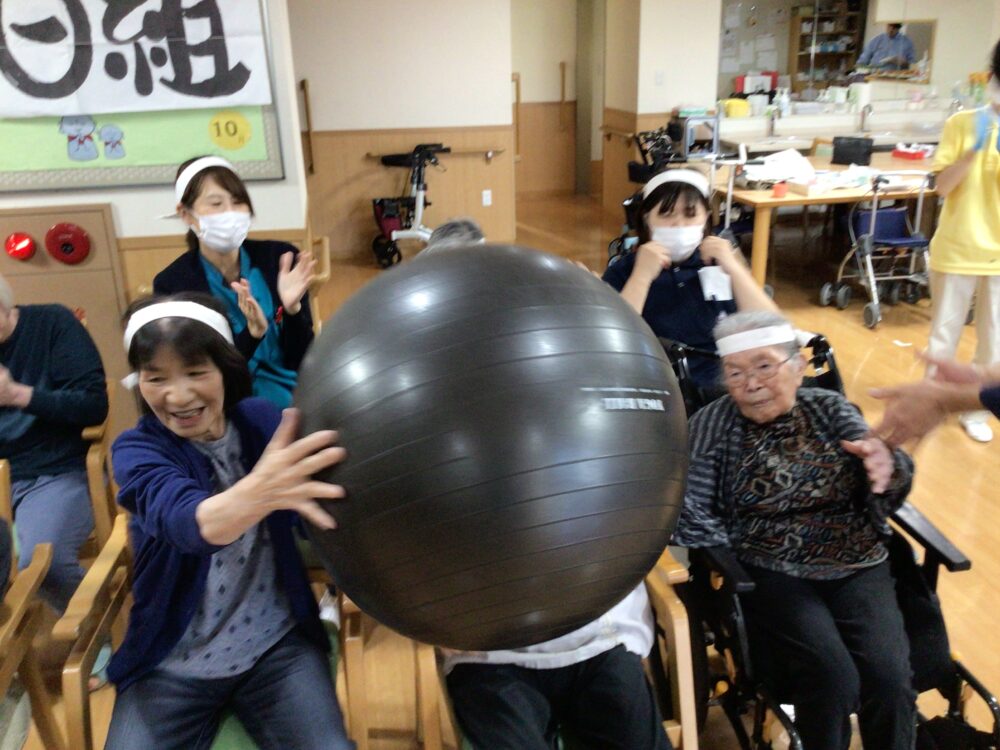 藤枝市老人ホーム_10月運動会
